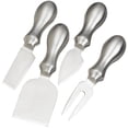 thumbnail image 1 of Prodyne Stainless Steel Cheese Knives, Set of 4, Silver, 1 of 2