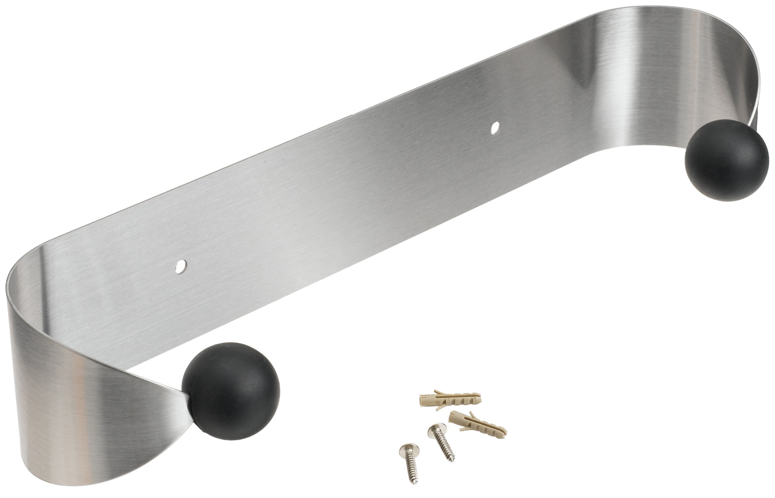 Silver Stainless Steel Wall-Mount Paper Towel Holder