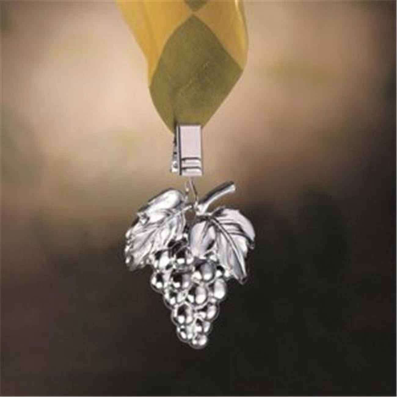 Prodyne Set of 4 Metal Grapes Tablecloth Weights