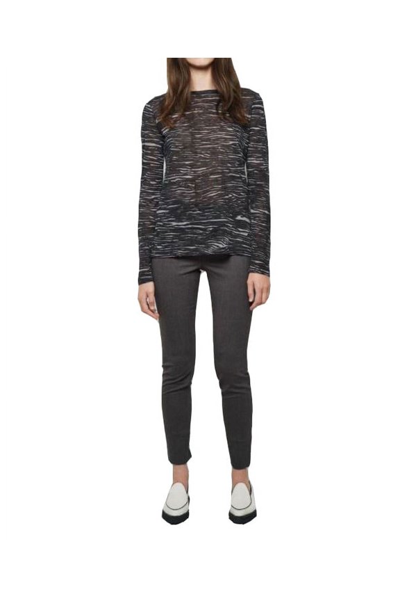 Charcoal Wool Slim Pants (6)