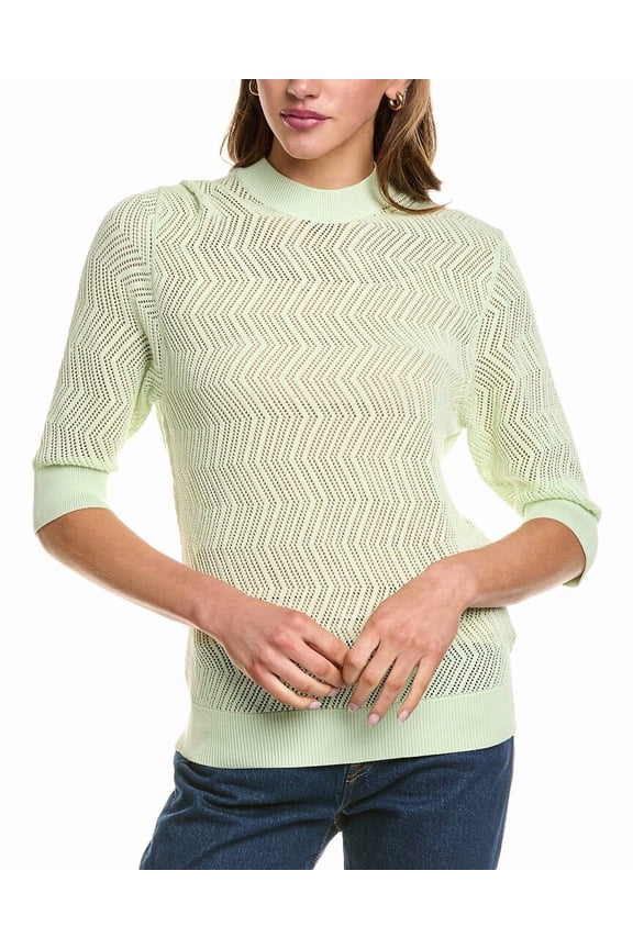 White Label womens Agnes Knit Polo, s, Green