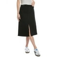 thumbnail image 1 of Proenza Schouler White Label womens  Denim Midi Skirt, 4, Black, 1 of 3