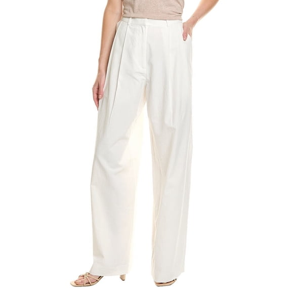 Proenza Schouler White Label womens Helena Pleated Pant, 4, White