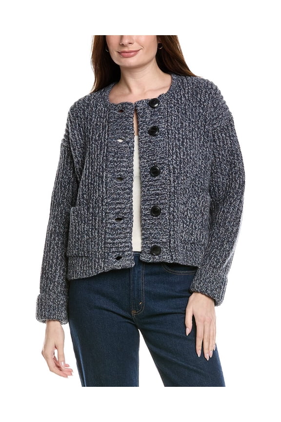 White Label womens Prozena Schouler Azura Wool Sweater, l