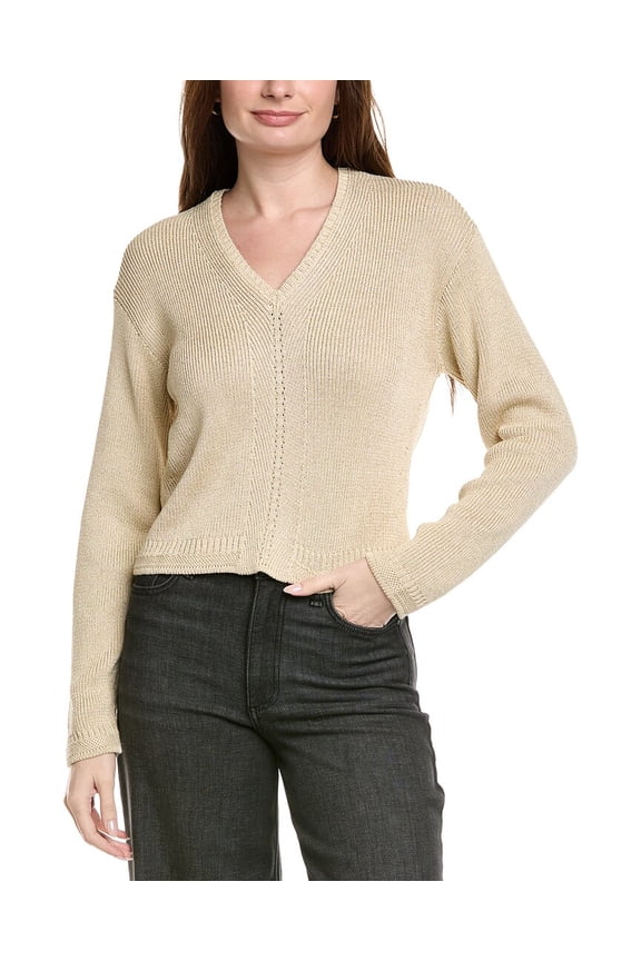 White Label womens Prozena Schouler Tyler Knit Sweater, l