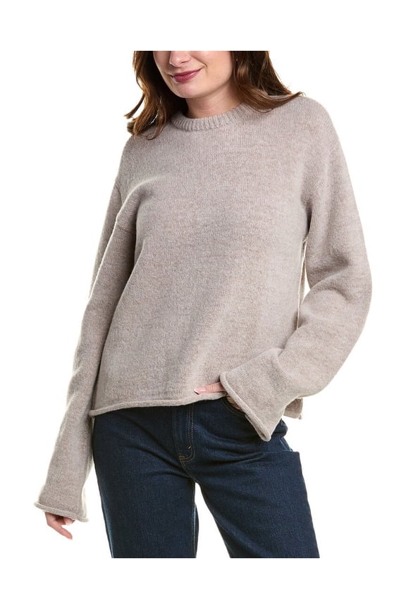 White Label womens Tara Wool-Blend Sweater, s, Purple