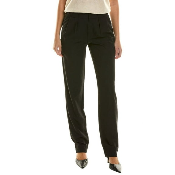 Proenza Schouler womens  White Label Drapey Suiting Trouser, 2, Black