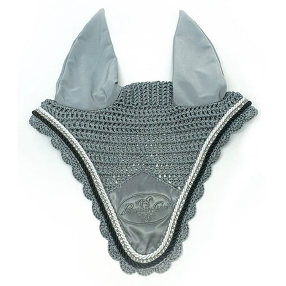 Satin Ear Bonnets, Warmblood, Charcoal