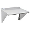 thumbnail image 1 of Profeeshaw 18" x 24" 300 lb Commercial NSF Stainless Steel Shelf Wall Mount Floating Shelving, 1 of 8