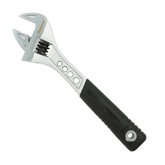 Proferred T06002 Tiger Paw Adjustable Wrench with Padded Handle, Matt, 6"
