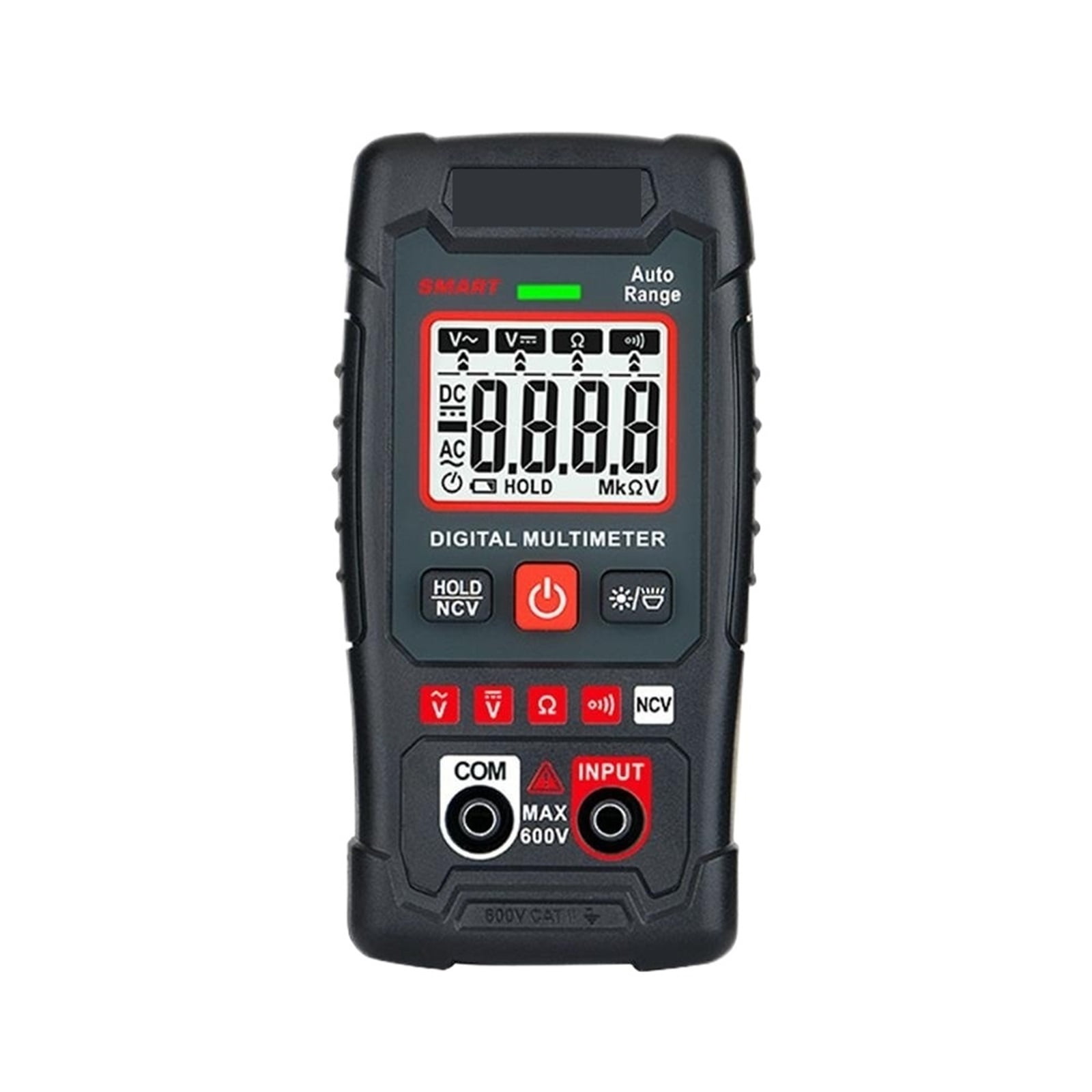 Profesional Smart Digital Multimeter AC DC NCV LCD Multimeter Tester Ohm Voltage Meter Auto Range Electrician Tester ,Battery Test