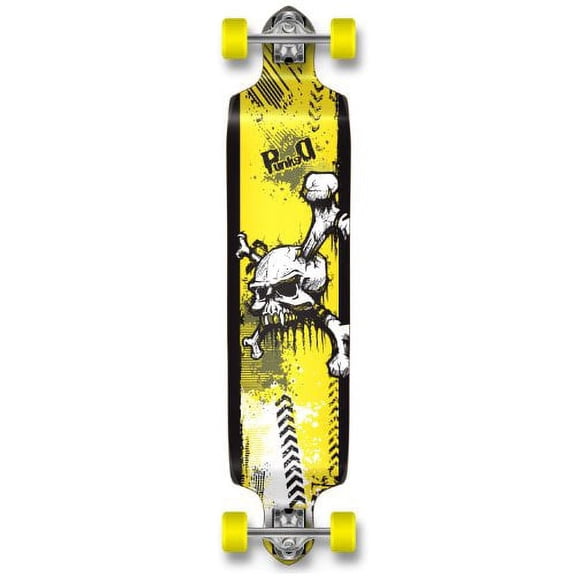 Professinal Speed Drop Down Complete Longboard Skateboard (Yskull)