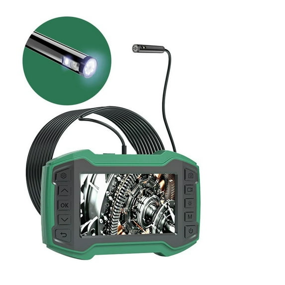 Profession Dual Lens Industrial Endoscope Digital 4.5 ''LCD Snake Camera 1080P HD IP67 Waterproof Inspection Camera WIth 8 LED , User-Friendly Borescopes