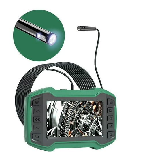 Profession Dual Lens Industrial Endoscope Digital 4.5 ''LCD Snake Camera 1080P HD IP67 Waterproof Inspection Camera WIth 8 LED , User-Friendly Borescopes