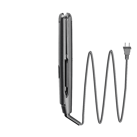 Profession Hair Straightener & Beard Straightener for Men, Flat Iron for All Hair Types, 1 Inch Titanium Plate, Fast Heat Up, Adjustable Temp 450F, Create Smooth, Sleek, Silky Hair Styles, Gift Ready