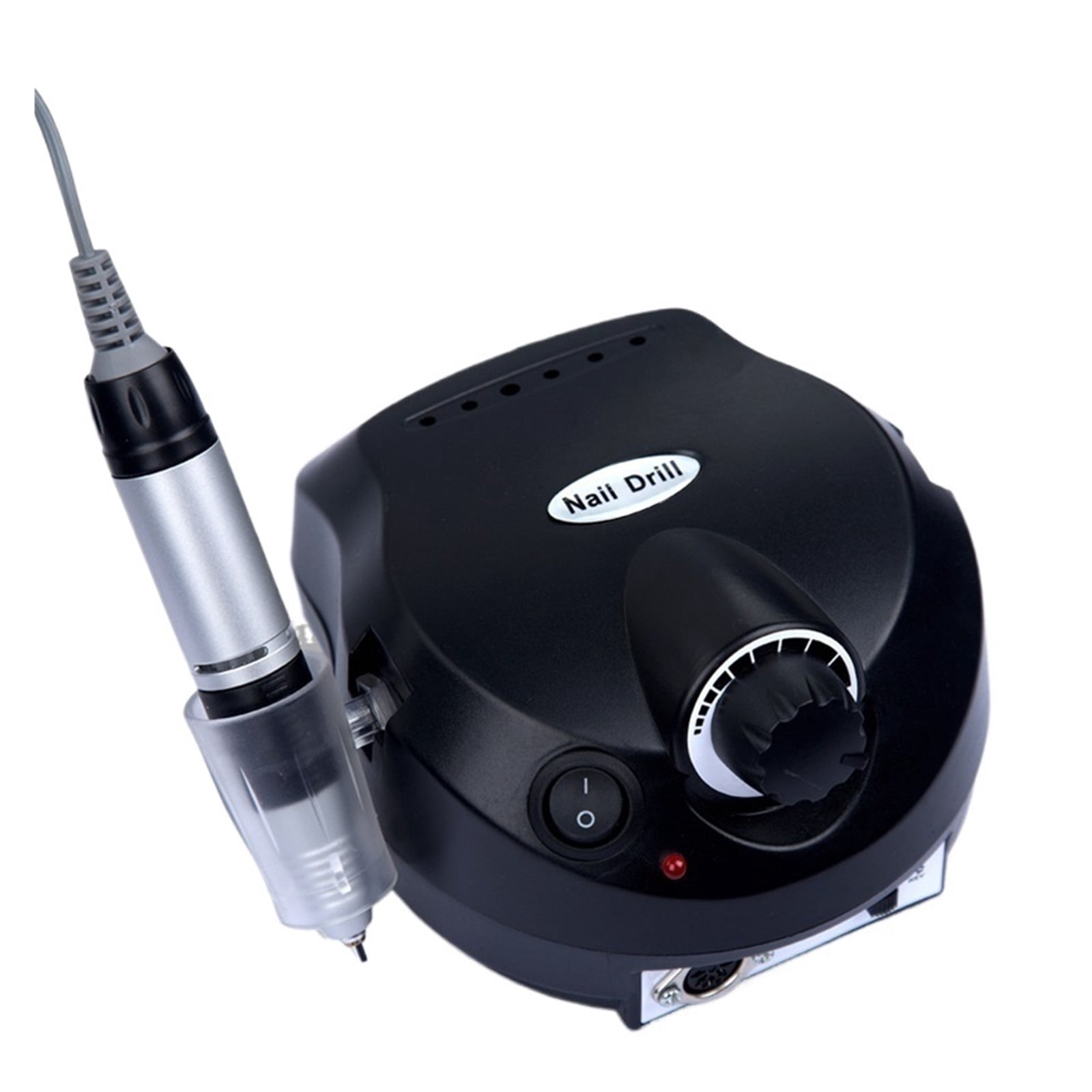 Profession nail sander with 6pcs drill bits sanding bands, 35000RPM nail polisher for nails gel nails, electric nail drill kit