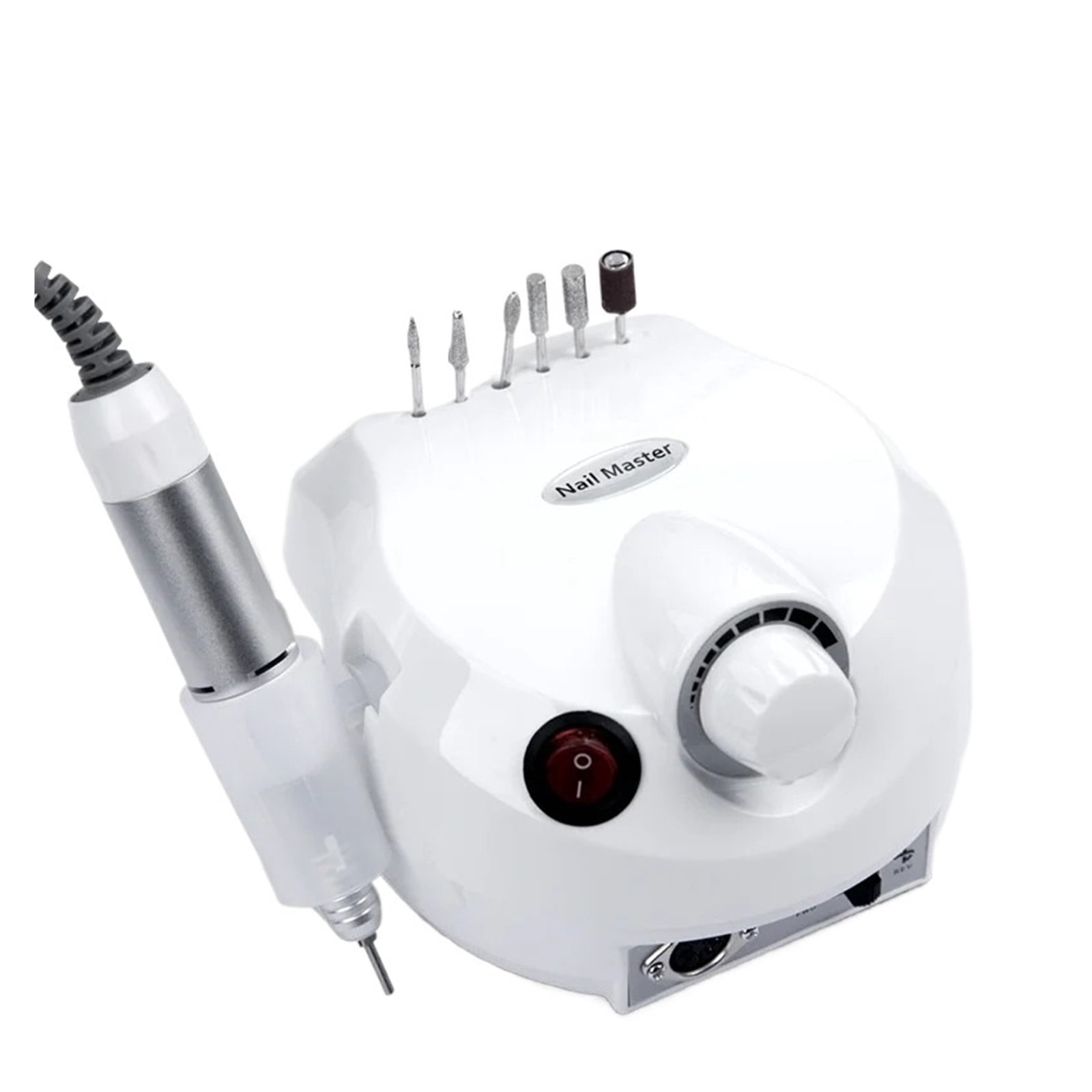 Profession nail sander with 6pcs drill bits sanding bands, 35000RPM nail polisher for nails gel nails, electric nail drill kit