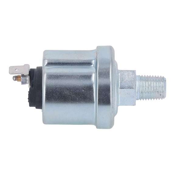 Professional 1/4 NPT Diesel Engine Oil Pressure Sensor Transducer 0-10 Bar (0-145 PSI) / 25.4 cm Single Head Aluminum Alloy Gauge Sender Adapter Replacement for VDO Power Generator