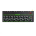thumbnail image 1 of Professional 10 Channel Sound Mixer Low Noise LED Sound Mixer with RGB Light for Sub-Mixing Stereo Switcher US Plug, 1 of 10