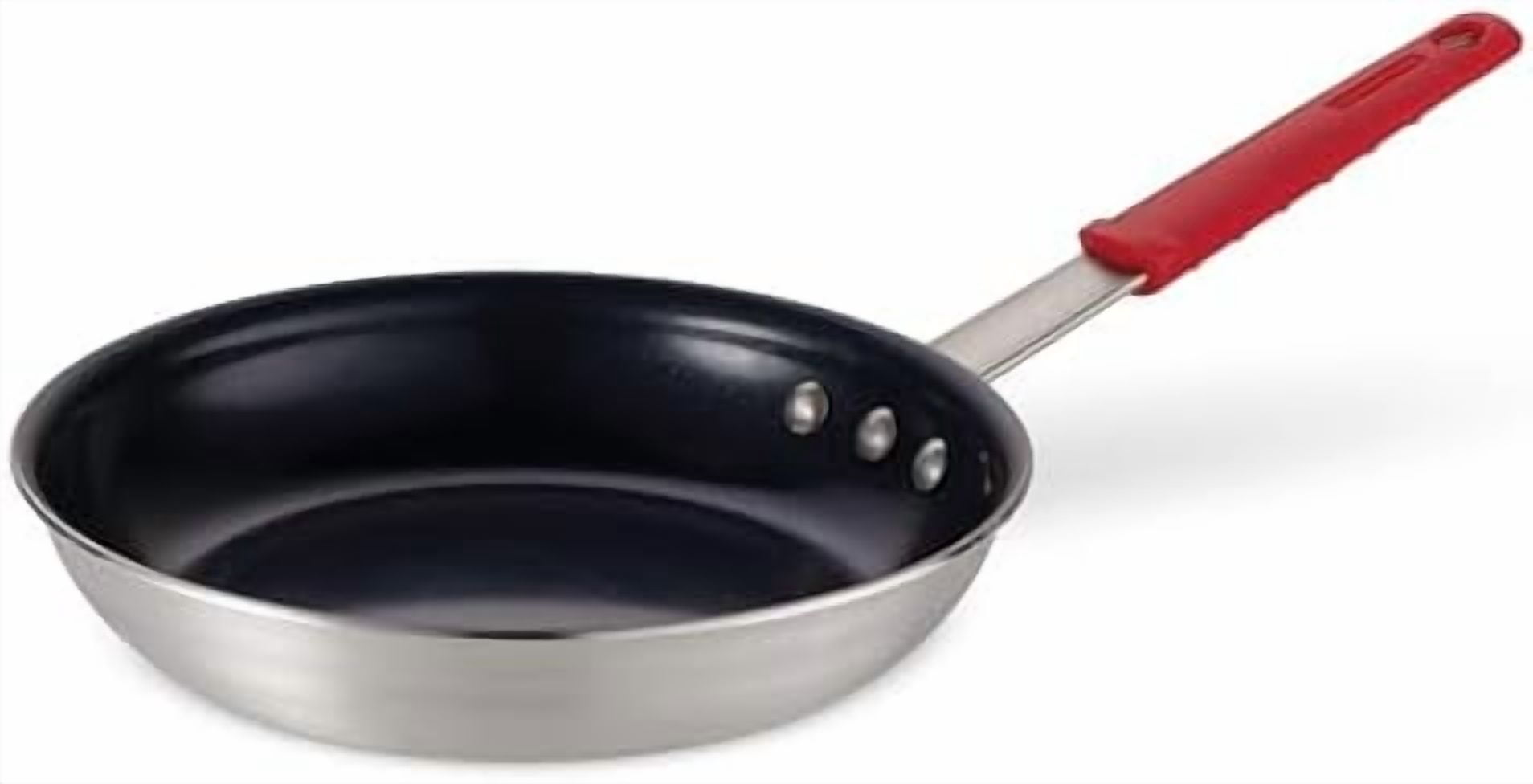 Professional 10-Inch Ceramic Non Stick Frying Pan, Heavy-Gauge Aluminum Skillet with Ceramic Nonstick Coating, Dishwasher and Oven Safe, Black