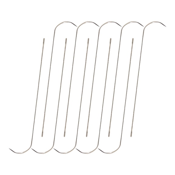 Professional 10 Piece Curved Beading Needle Set Enlarged Eye Designs Effortless Threading For Jewelry Craft