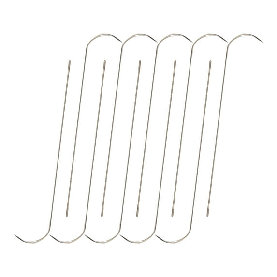 Professional 10 Piece Curved Beading Needle Set Enlarged Eye Designs Effortless Threading For Jewelry Craft