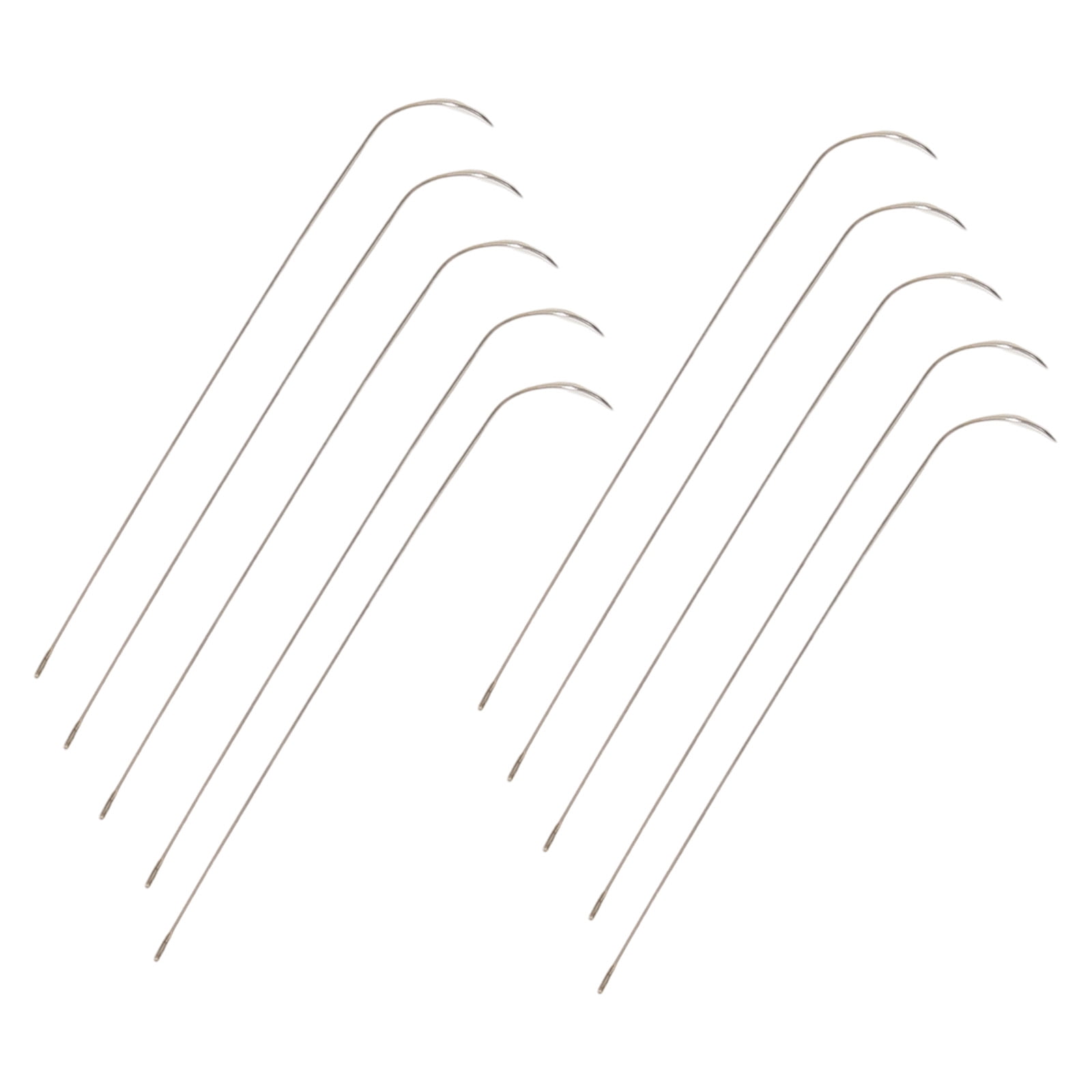 Darice 2-Piece Curved Beading Needles – Silver Craft Needles For Jewelry Making & Repair