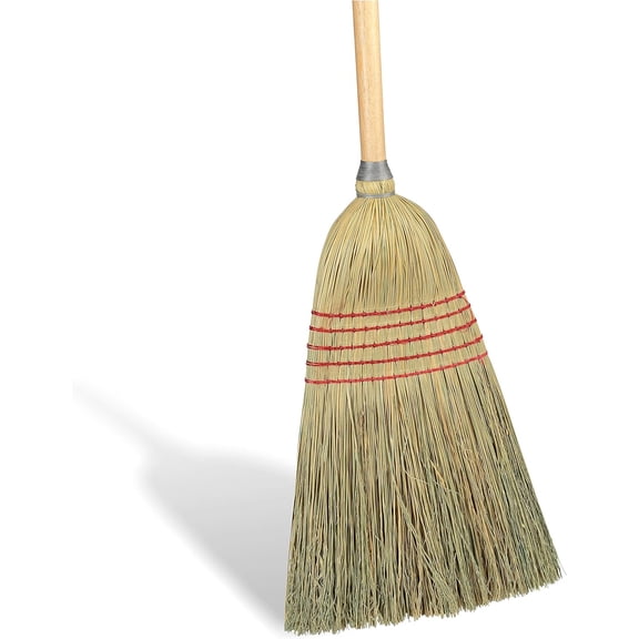 Professional 10" Standard Corn Broom, Natural