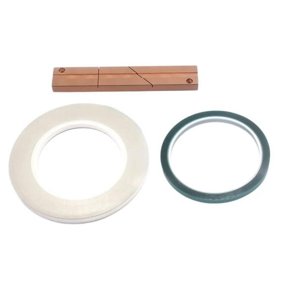 Professional 10inch Splicing Blocks Set for Open Reel Tape 1/4inch Cut Tabs for Revoxsonide