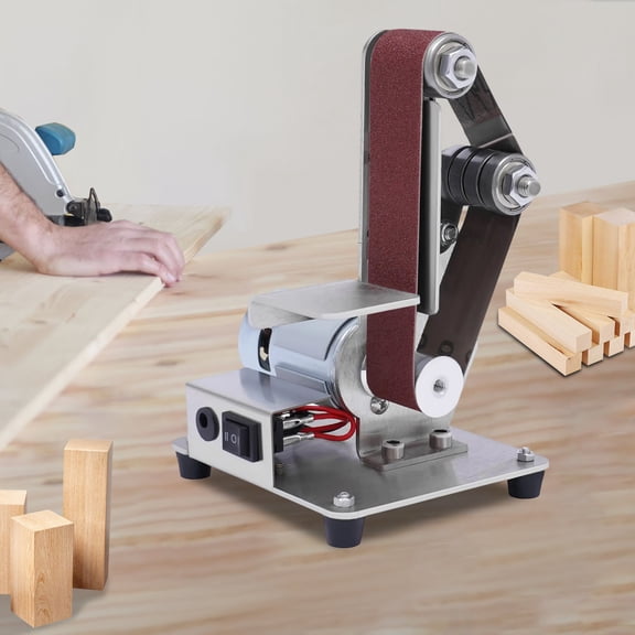 Professional 110V Electric Belt Sander Knife Grinder Edge Sharpening Tool