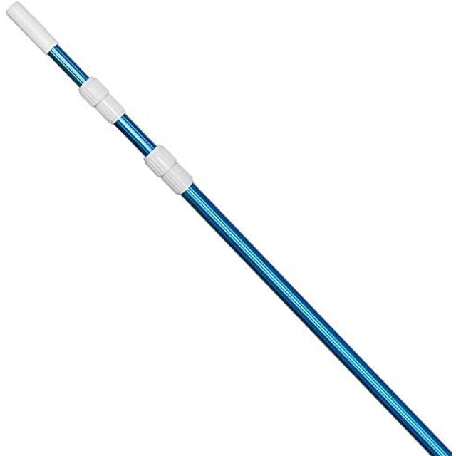 Professional 12 Feet Blue Anodized Aluminum Telescopic Swimming Pool