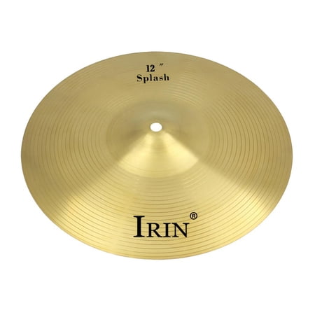 Professional 12 Inch Brass Alloy Crash -Hat Cymbal For Drum Percussion Set Students Beginners