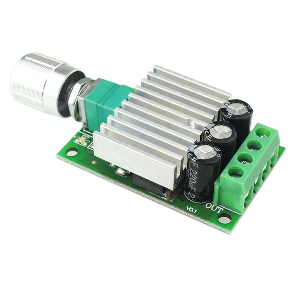 Professional 12V 24V 10A LED Light Dimmer DC Motor Speed Controller Fan ...