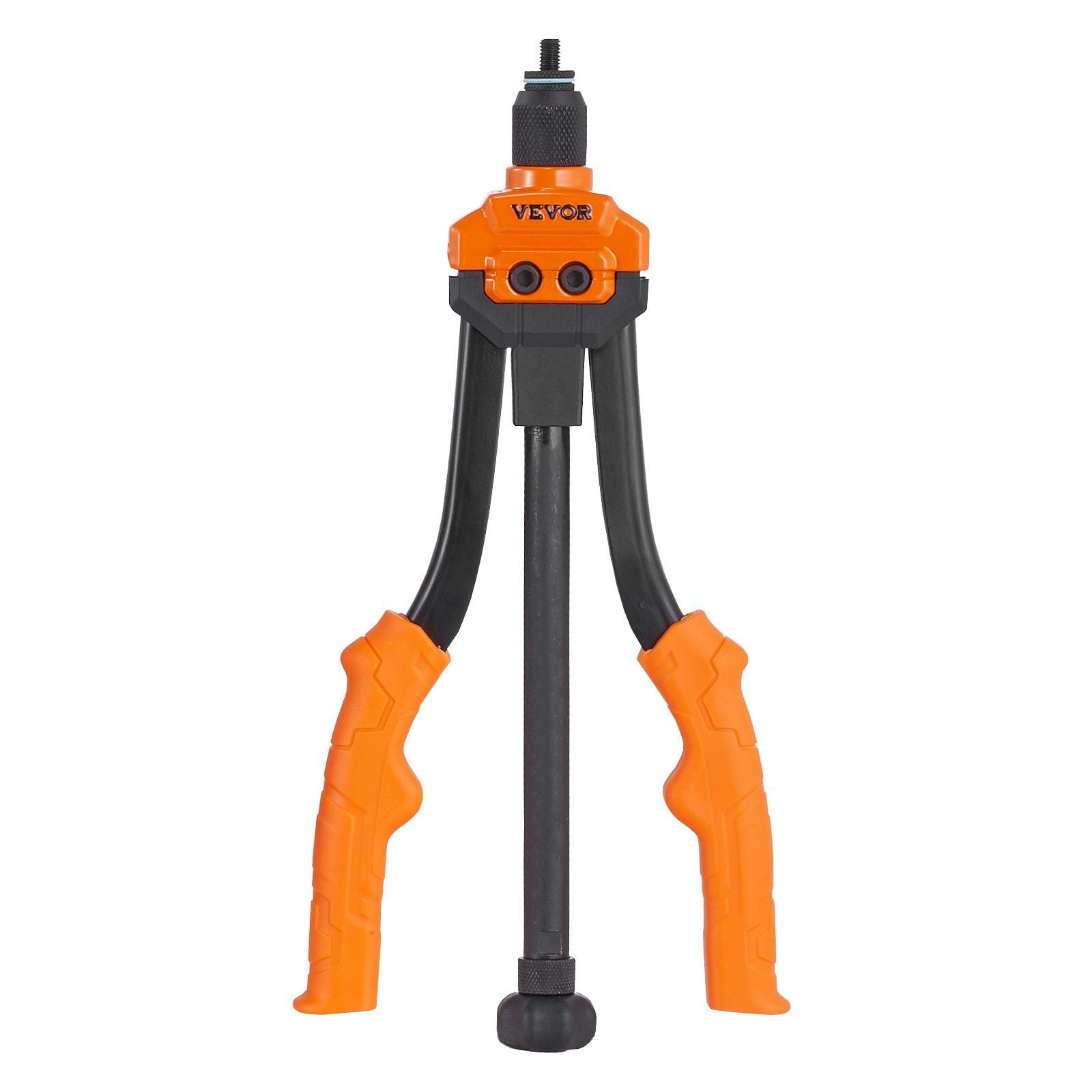 4-in-1 Pneumatic Rivet Nut Gun Set - 10-24, 1/4, 5/16, 3/8 Sizes With Quick-Change Nozzles