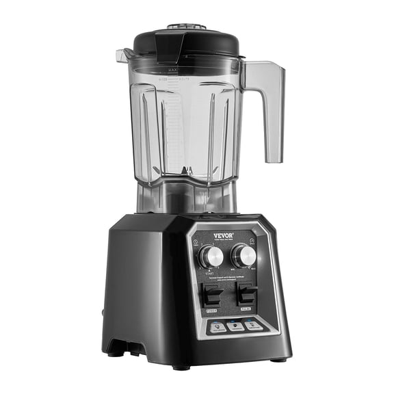 Professional 1400W Blender 68 oz Powerful Motor Multi Functional Food Processor with Grinder for Smoothies Milkshakes Juices Kitchen