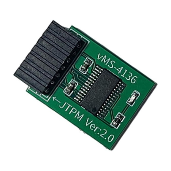 TPM 14Pin Trusted Platform Module Computer Adapter TPM2.0 Security Module Adapter for 590 B560 H510 Z490 B460 H410 Z390