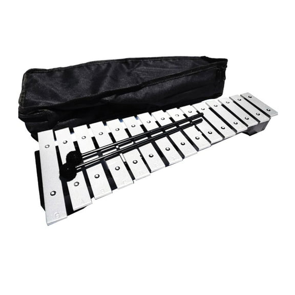 Professional 15 Note Glockenspiel Portable Percussion Xylophone Music Instrument