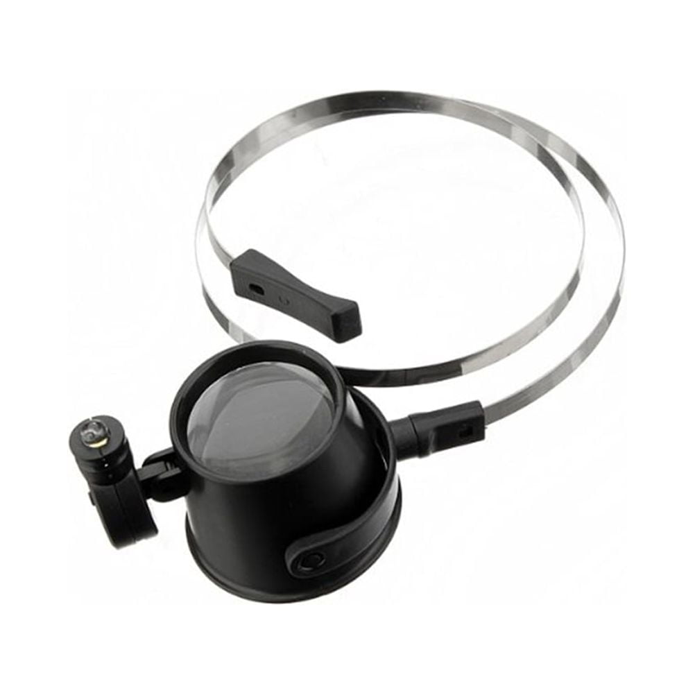 Professional 15X LED Watchmaker Loupe Magnifier Jeweler Eyepiece with