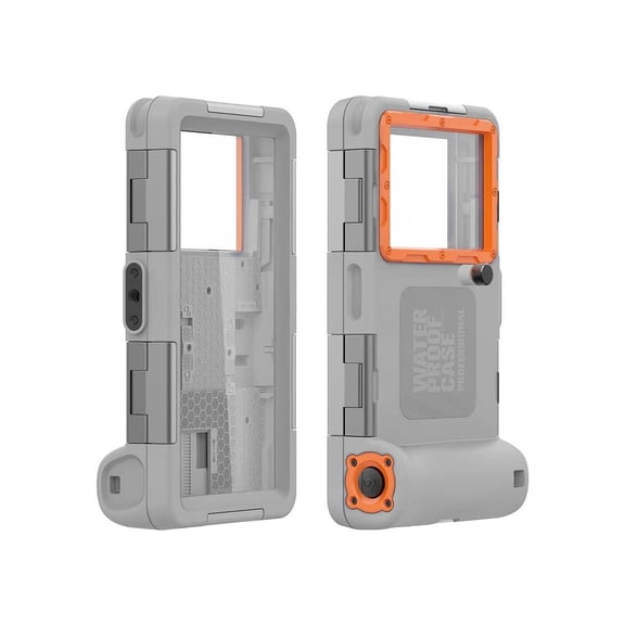 Professional 15m/50ft Snorkeling Underwater Phone case with Lanyard, Diving Swimming for Phone Screen in Size 4.7-6.9 inches Photo Video Waterproof Housing for iPhone Huawei Samsung Series etc