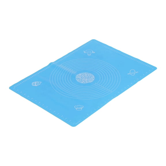 Professional 17.7x25.6in Silicone Baking Mat Household Nonstick Pastry Rolling Mat with Precise Measurement Scale for Kitchen Dough Kneading Pad