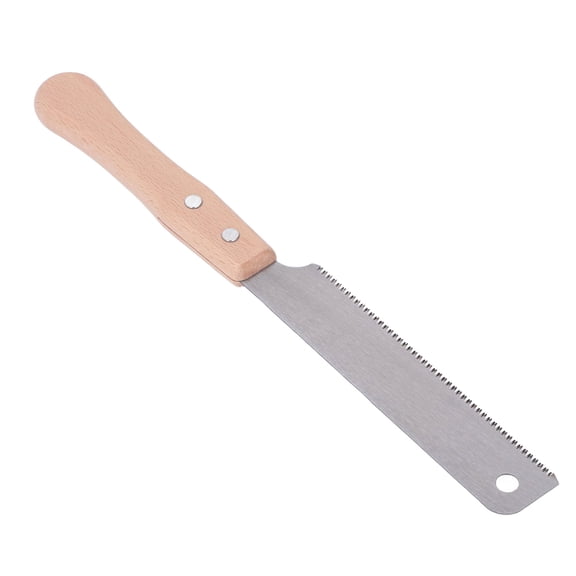 Professional 17 Tooth Hand Pull Saw with SK5 Steel Blade and Solid Wood Handle - Precision Single Sided Saw for Fine Woodworking, Detailing, Tenon Cutting, and Crafting Projects (12.6 inches / 32 cm)