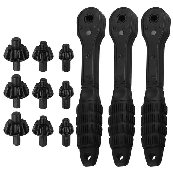 Professional 2 in 1 Ratcheting Double Head Chucking Key Replacement Tool for Electric Drill Power Tool Tightening Loosening