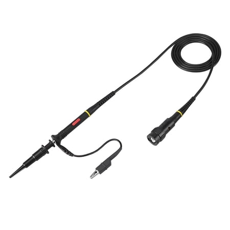 Professional 200MHz Oscilloscope Probe P2200 BNC Test Lead Kit with 1X/10X Attenuation, High-Precision System Bandwidth and Adjustable Compensation Capacitance (7.87 inches / 20.0 cm)