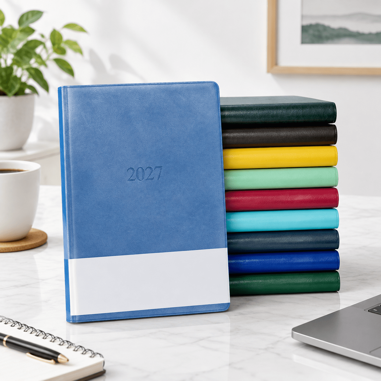 Timber Planner Professional 2027 Planner, Acadia Hydrangea, 9.02 x 7.01 x 0.59 Inches ...