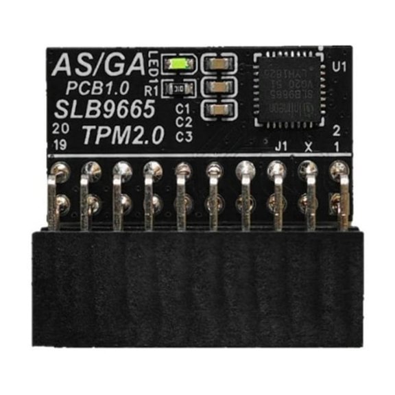 Professional 20Pin LPC Module TPM1.2 Security Module Trusted Platform Computer Adapter for Office Home Setting