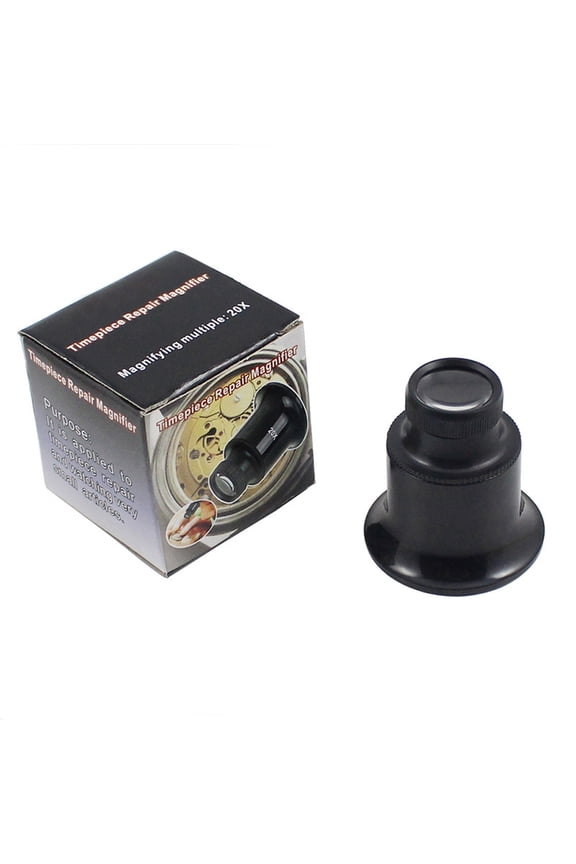 Professional 20x Magnifyings Glass Watch Repair Tools Magnifyings for Jewelry Portable Monocular Magnifier