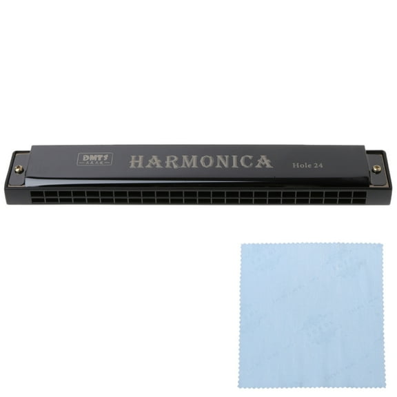 Professional 24 Hole Harmonica Mouth Metal Organ for Beginners