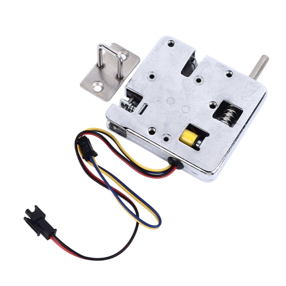 Professional 24V Electromagnetic Latch Lock with Built-in Status Detection Switch and High-Tension Spring Loaded Self-Ejection Mechanism for Smart Vending Parcel Cabinets