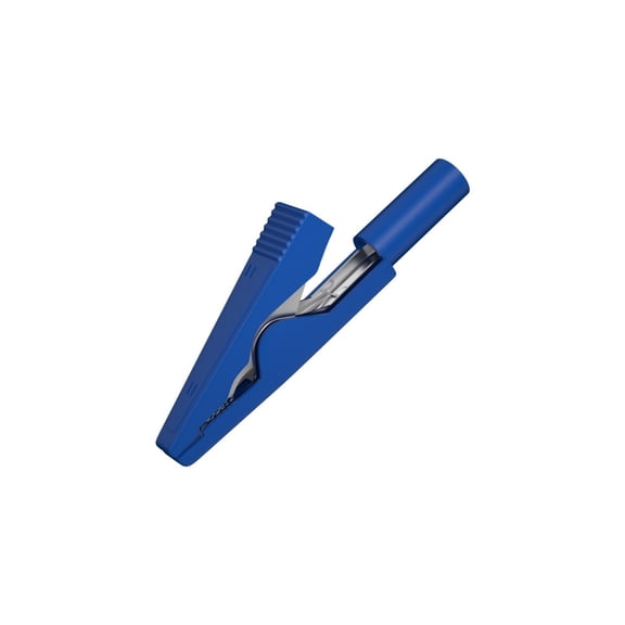 Professional 2mm 10A Copper Alligators Clip Full Insulation Design for High Current Applications Safe Connection