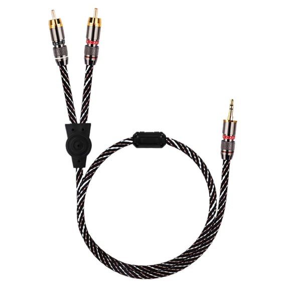 Professional 3.5mm To Channel Connection Wire For Entertainment Systems And Recording Equipment